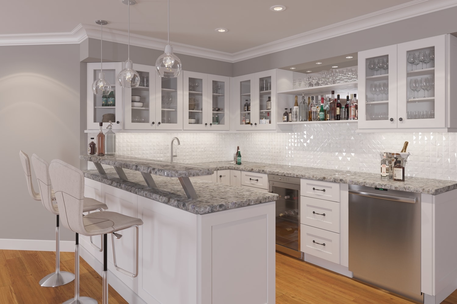 Brilliant White Shaker - Quick Ship