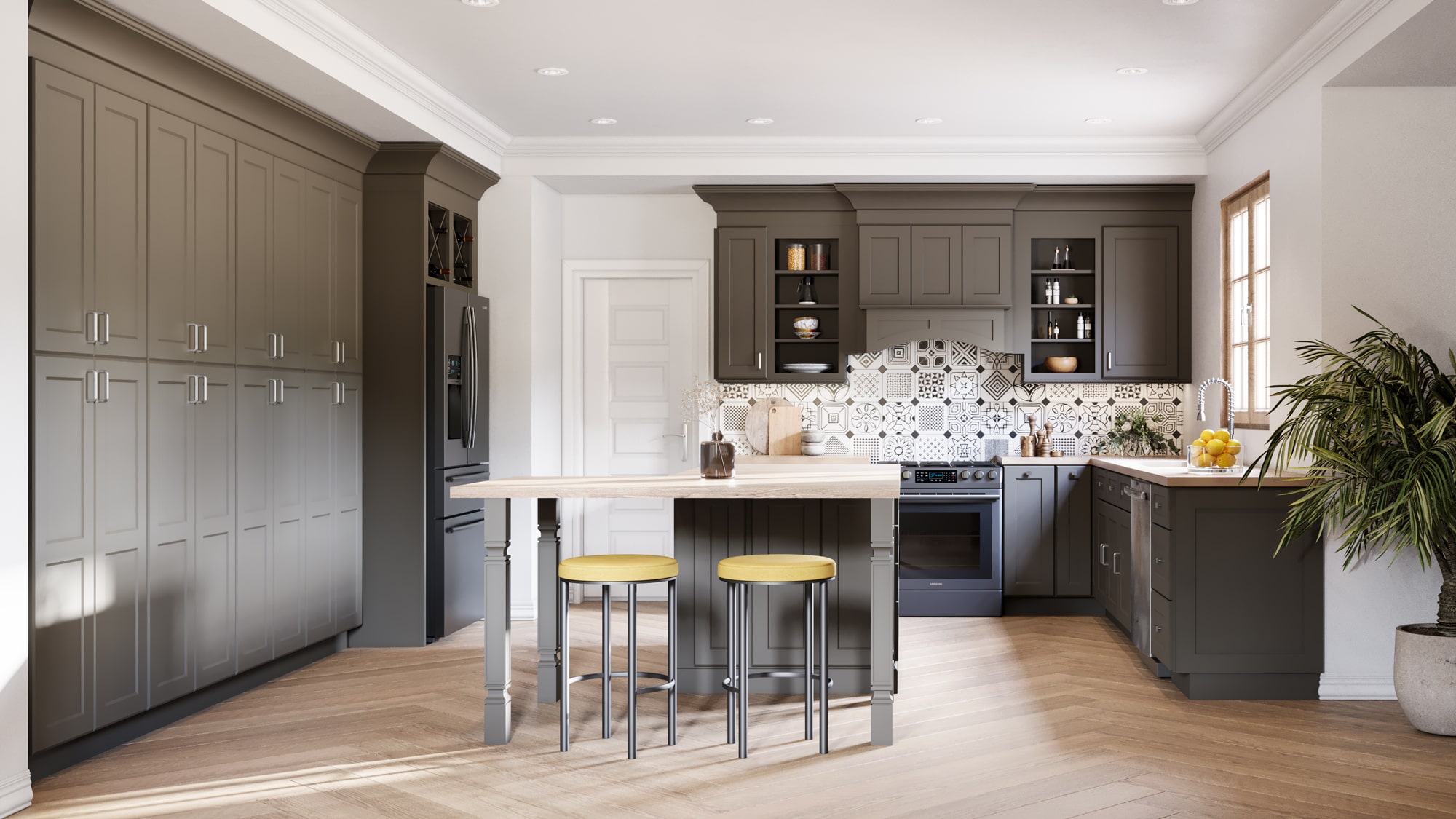 Midtown Graphite Black Shaker