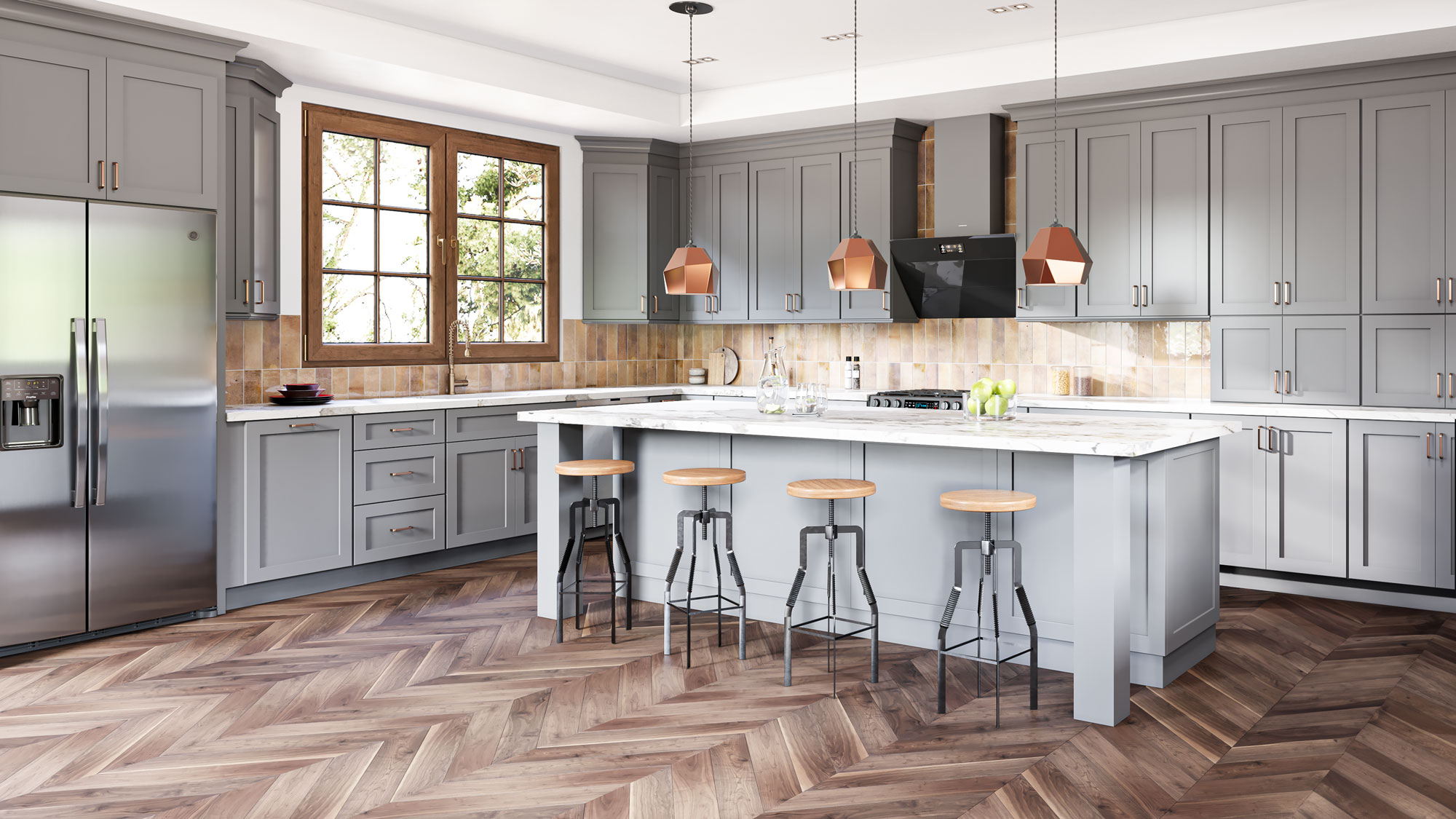 Graphite Grey Shaker - Quick Ship