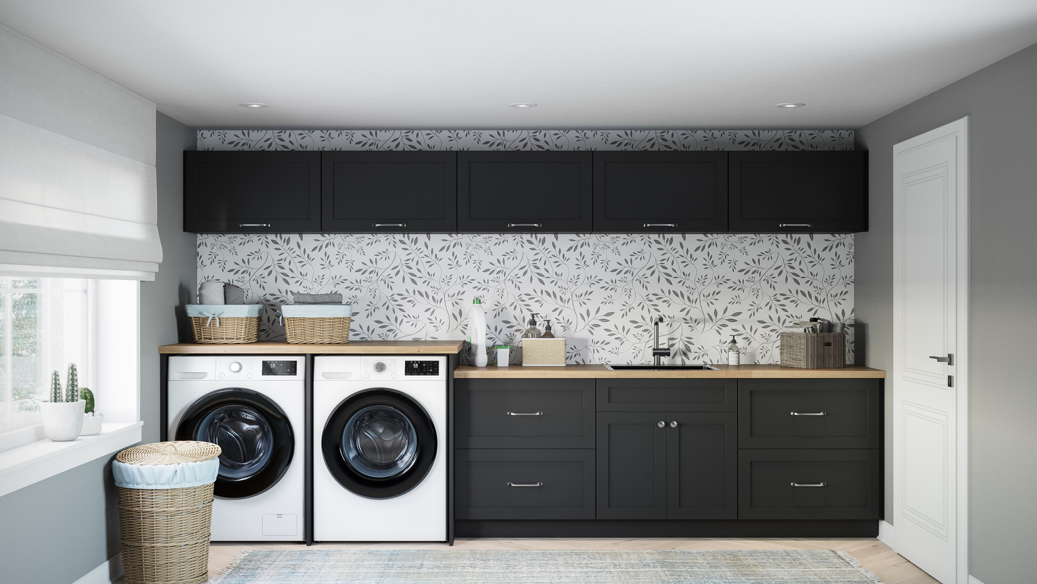 Madison Black Shaker