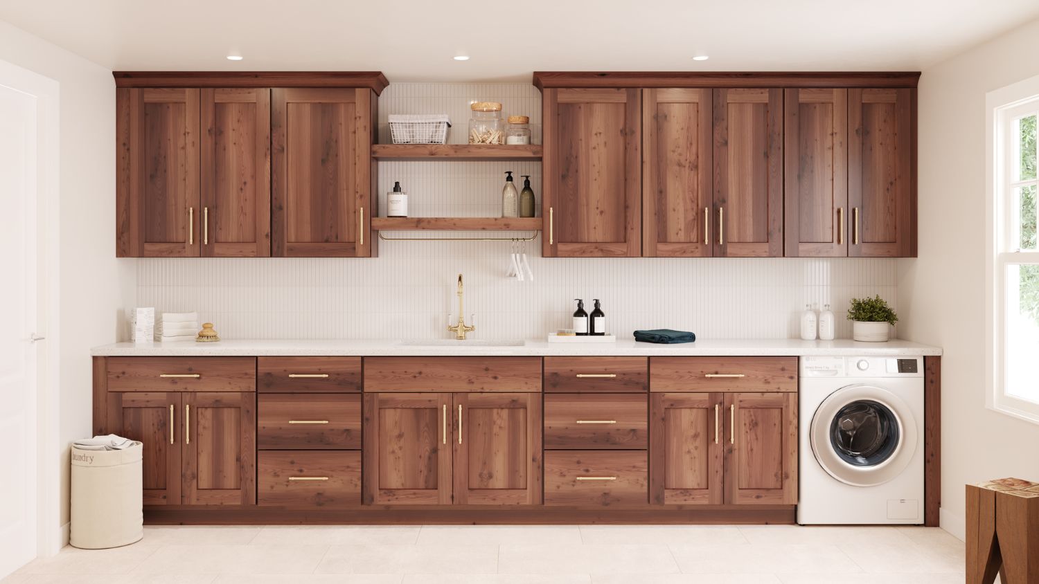 Farmhouse Walnut Shaker