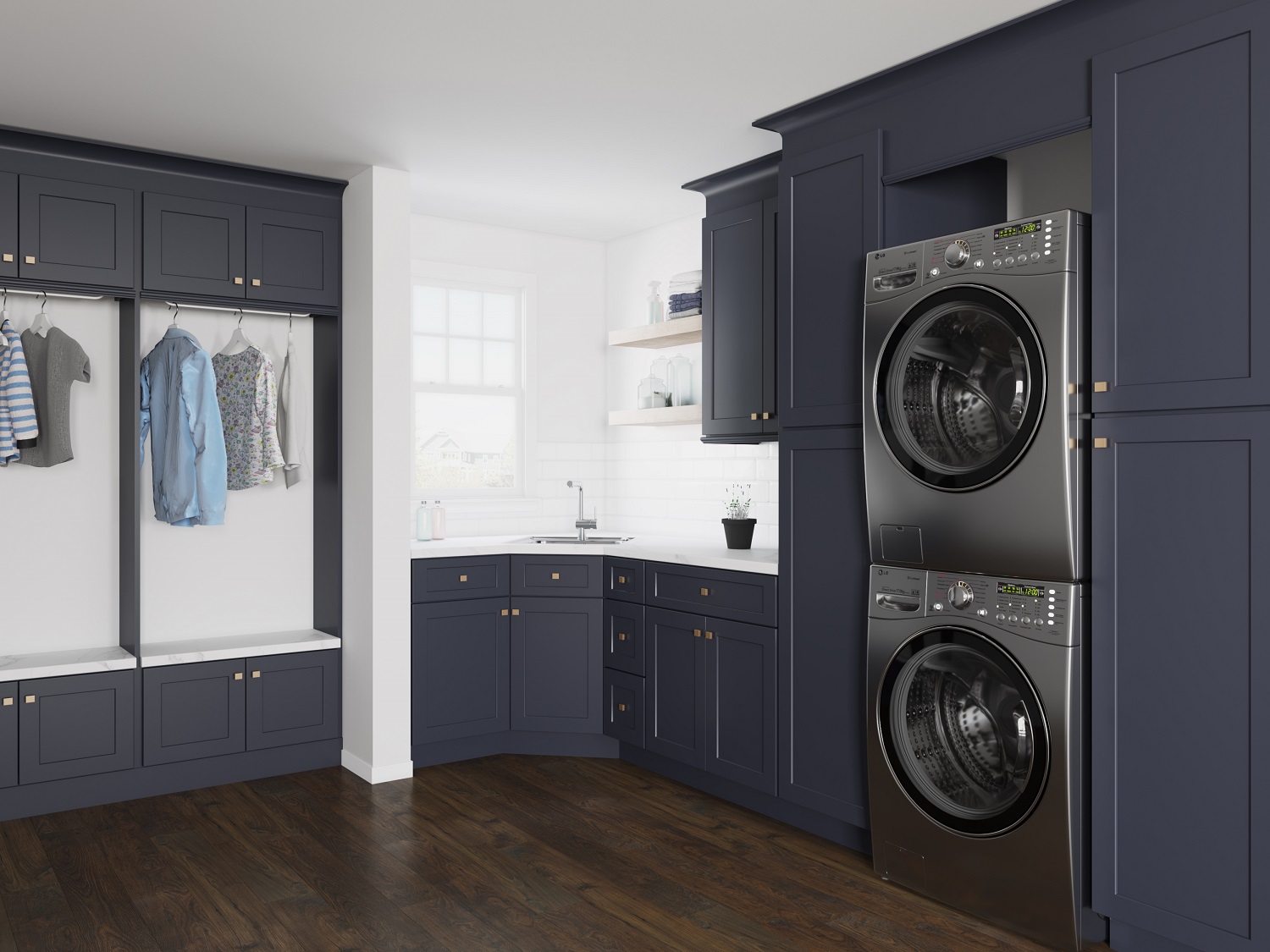 Midtown Indigo Shaker