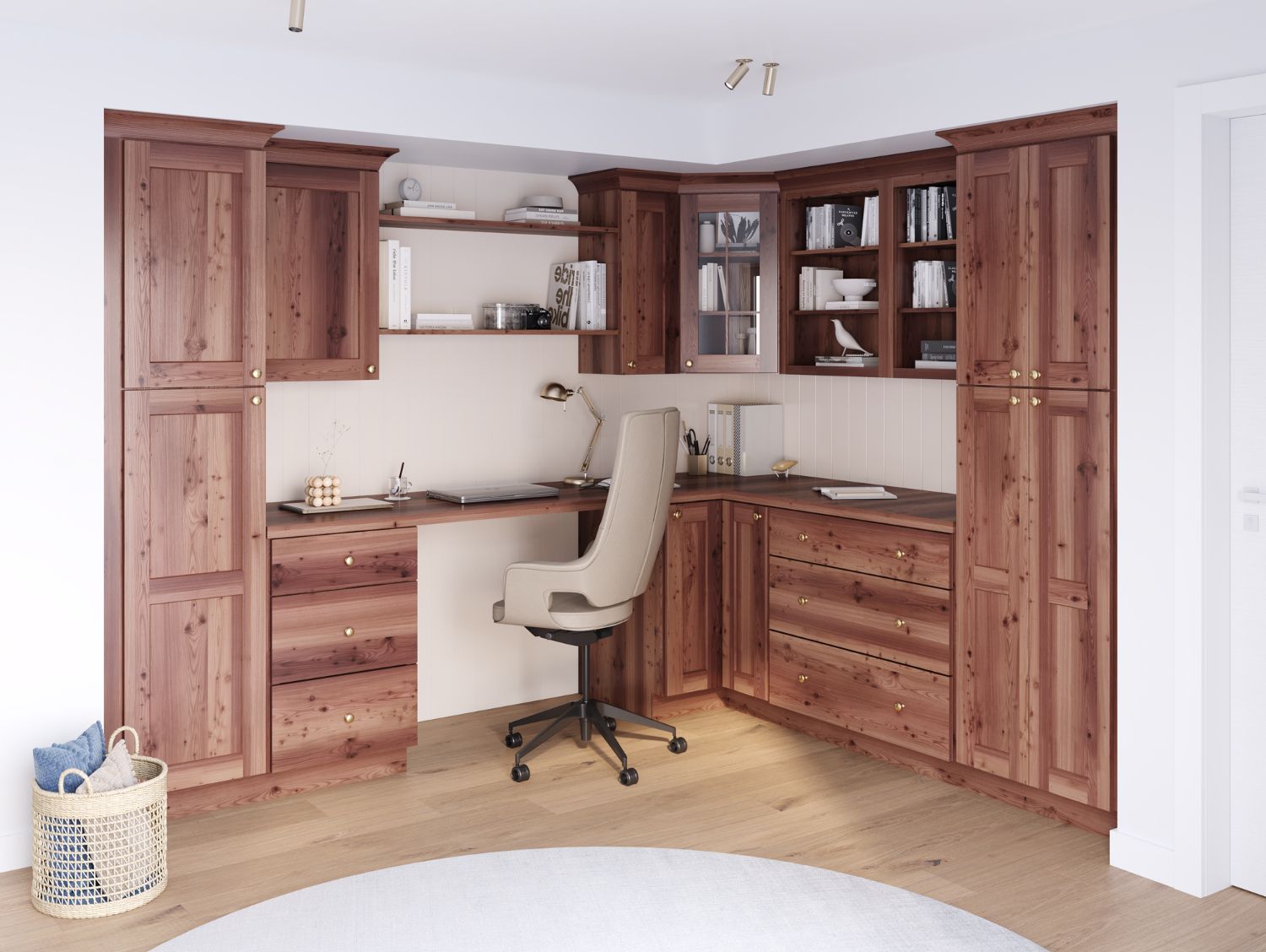 Farmhouse Walnut Shaker