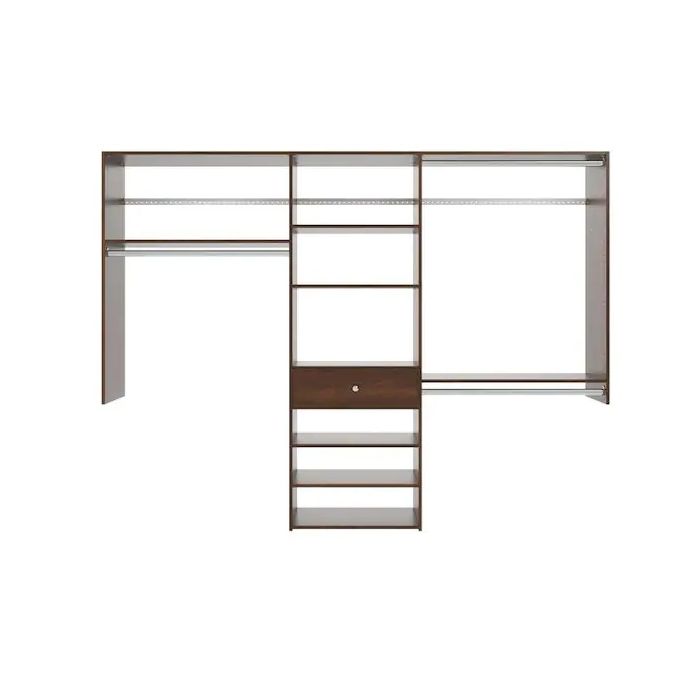 108 Inch Wide Shoe Storage Closet Organizer System