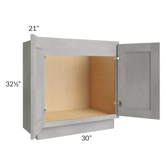 Gramercy Grey Mist ADA 30" Vanity Sink Base Cabinet