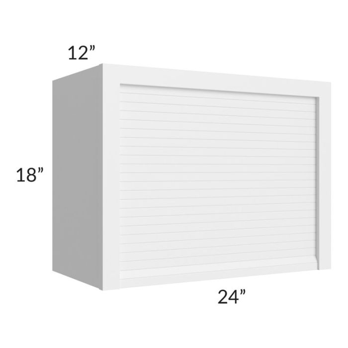 Belfast White Straight Appliance Garage