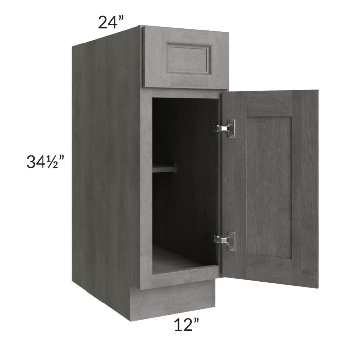 Providence Slate Grey 12" Base Cabinet 