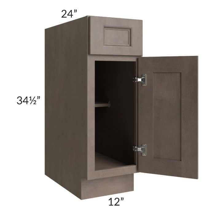 Providence Natural Grey 12" Base Cabinet