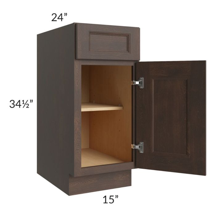 Tuscan Kona Brown 15" Base Cabinet