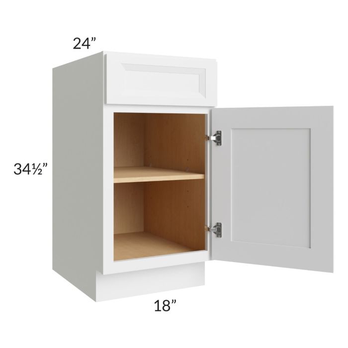 Bayville White 18" Base Cabinet