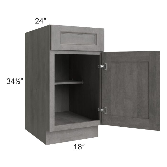 Providence Slate Grey 18" Base Cabinet