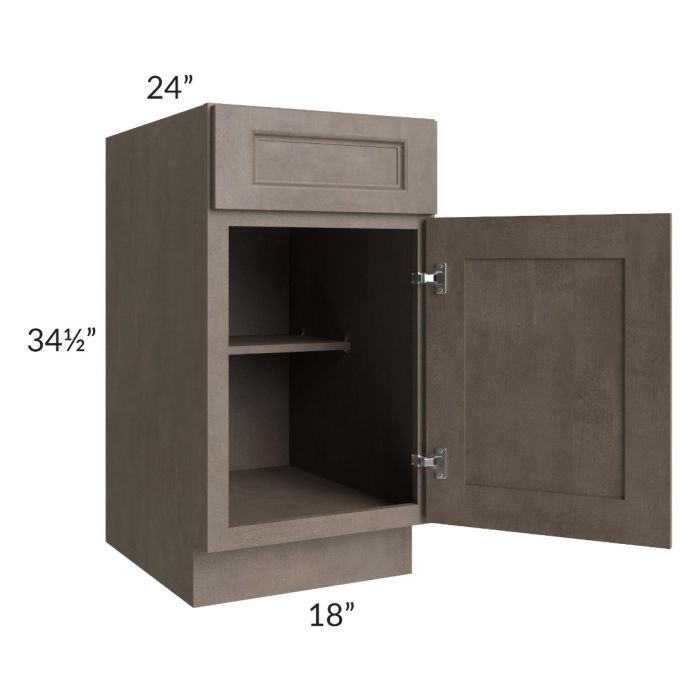Providence Natural Grey 18" Base Cabinet  