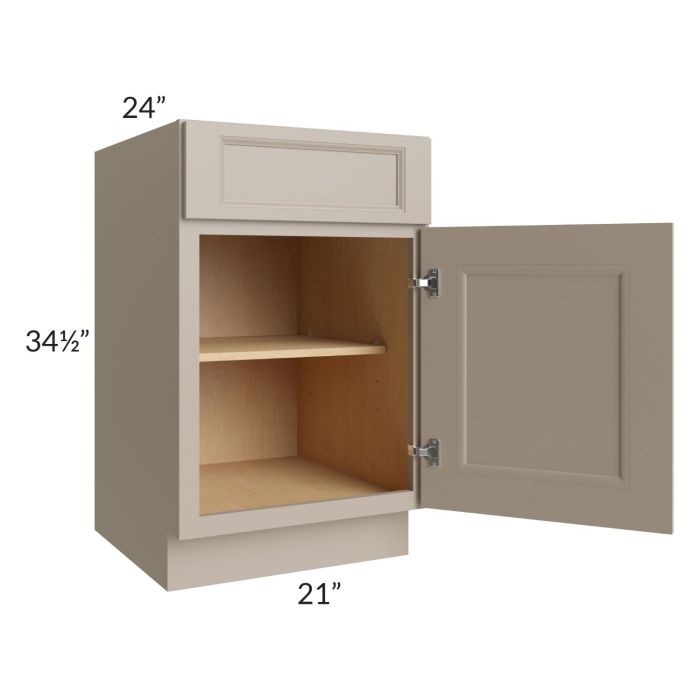 Tuscan Oyster 21" Base Cabinet
