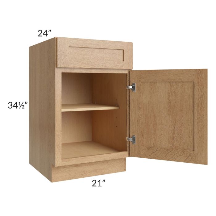 Midtown Timber Shaker 21" Base Cabinet
