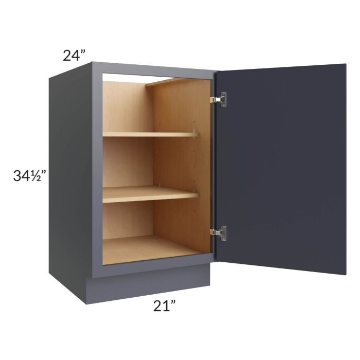 Vienna Indigo 21" Full Height Door Base Cabinet