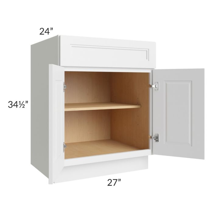 Charlotte White 27" Base Cabinet