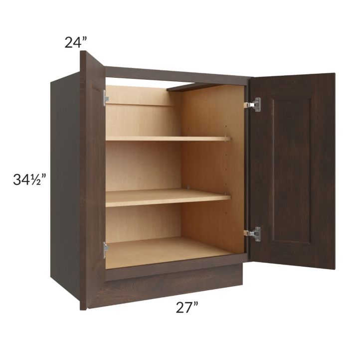 Tuscan Kona Brown 27" Full Height Door Base Cabinet