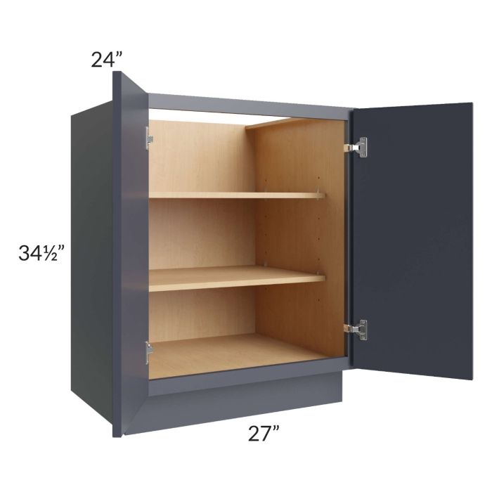 Vienna Indigo 27" Full Height Door Base Cabinet