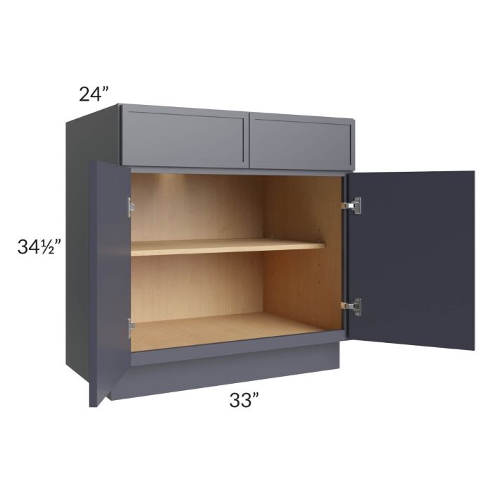 Vienna Indigo 33" Base Cabinet