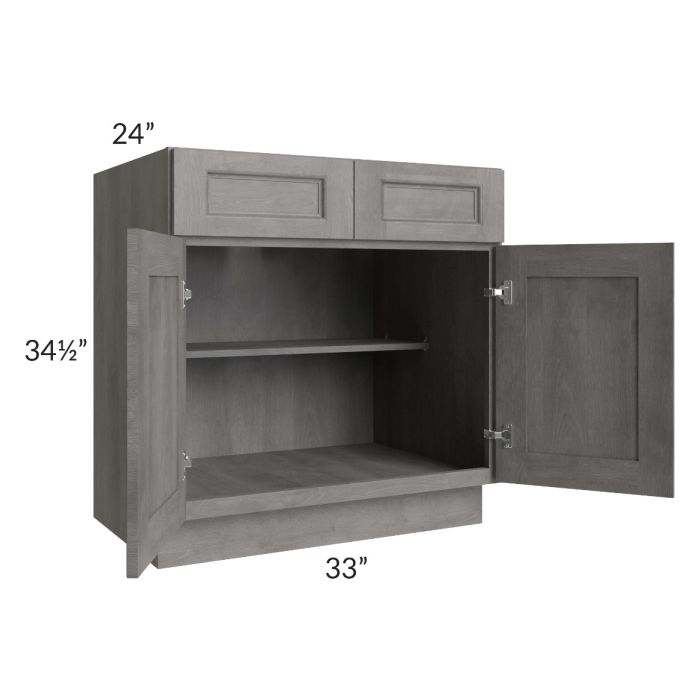 Providence Slate Grey 33" Base Cabinet