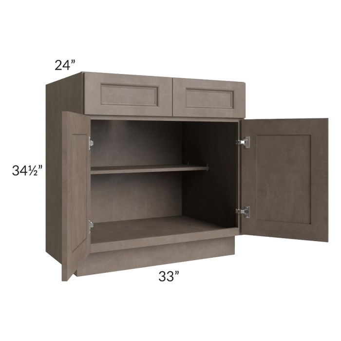 Providence Natural Grey 33" Base Cabinet