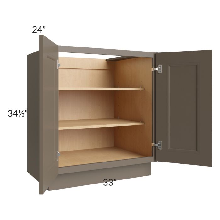 Tuscan Stone 33" Full Height Door Base Cabinet