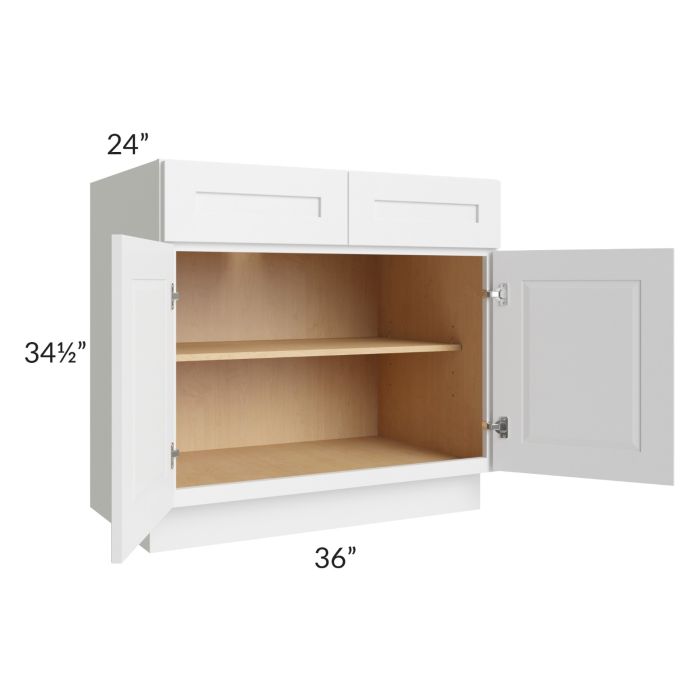 Southport White Shaker 36" Base Cabinet