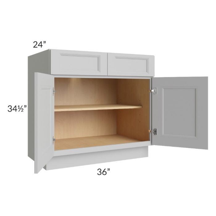 Tuscan Painted Grey 36" Base Cabinet