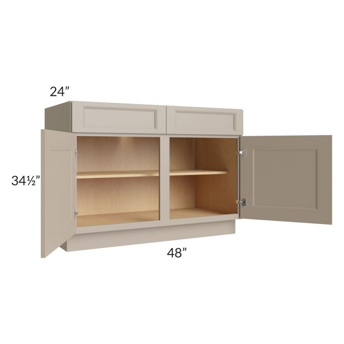 Tuscan Oyster 48" Base Cabinet
