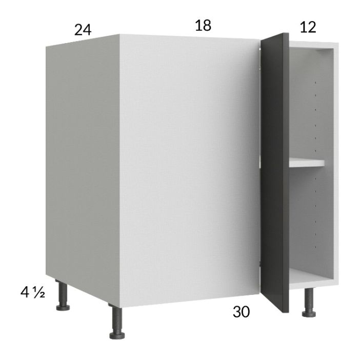 Euro Cafe 37" - 40" Full Height Door Blind Base Corner Cabinet