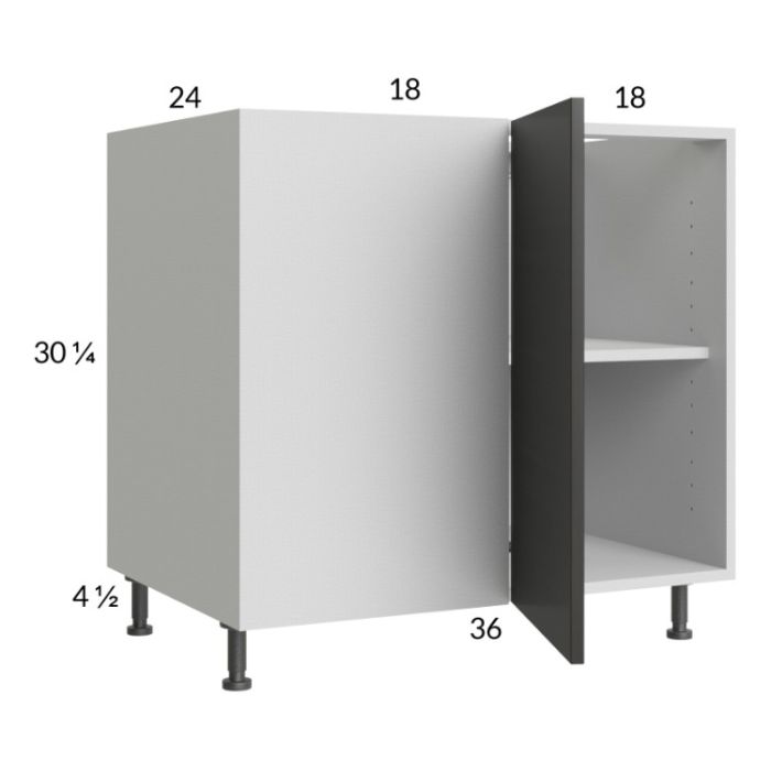 Euro Cafe 43" - 46" Full Height Door Blind Base Corner Cabinet