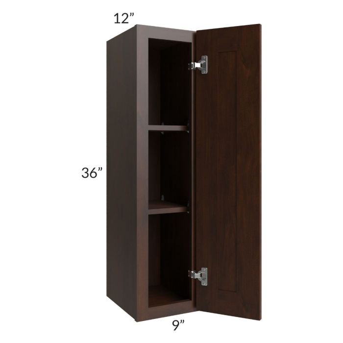 Biscotti Caf?? Glazed 09x36 Wall Cabinet