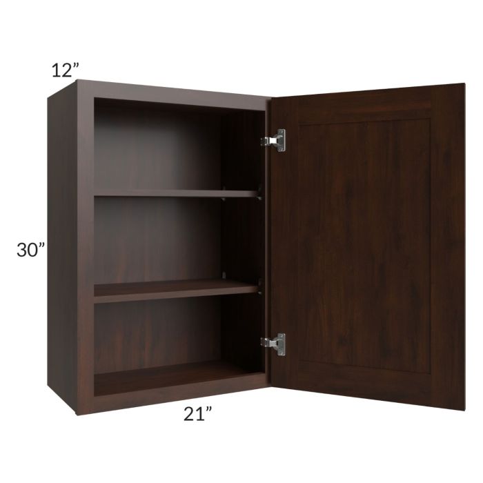 Biscotti Caf?? Glazed 21 x30 Wall Cabinet
