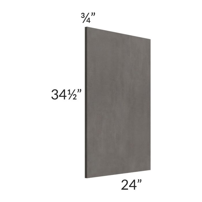 Midtown Dark Grey Shaker Appliance End Panel