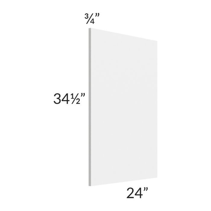 Midtown White Shaker Appliance End Panel