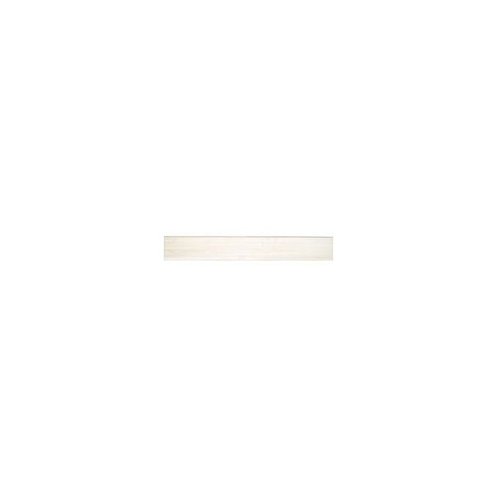 Watercolor Bianco 3.5" x 24" Bull Nose Porcelain Tile
