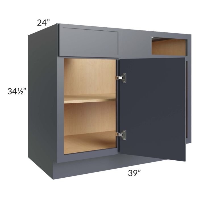 Vienna Indigo 42" - 48" Blind Base Corner Cabinet