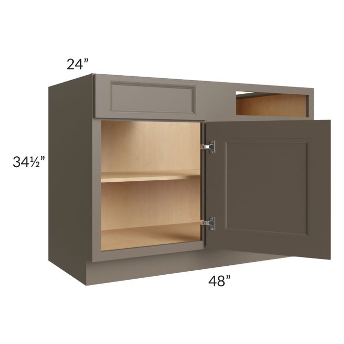 Tuscan Stone 48" - 51" Blind Base Corner Cabinet