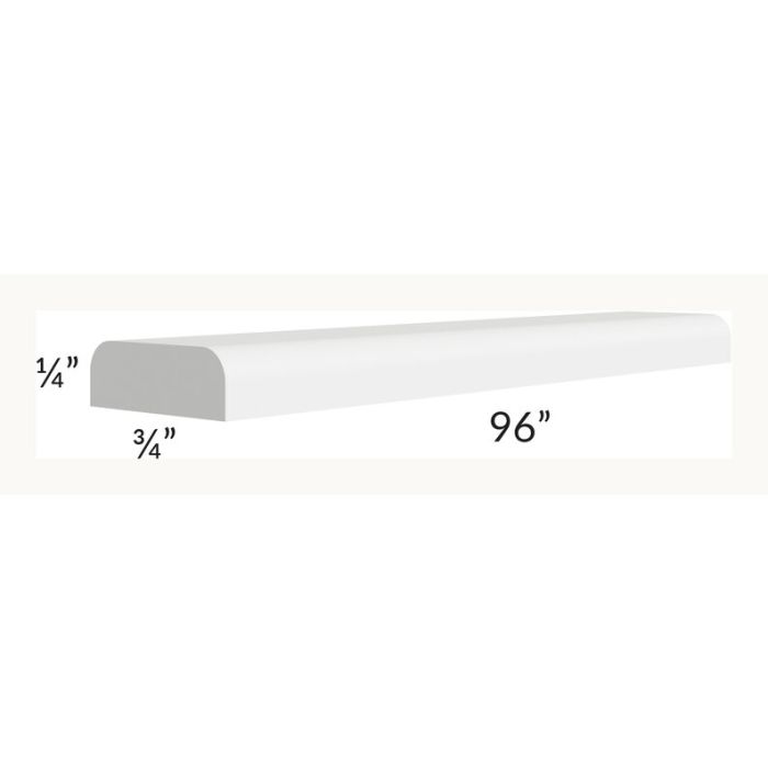 Midtown White Shaker Batten Molding 