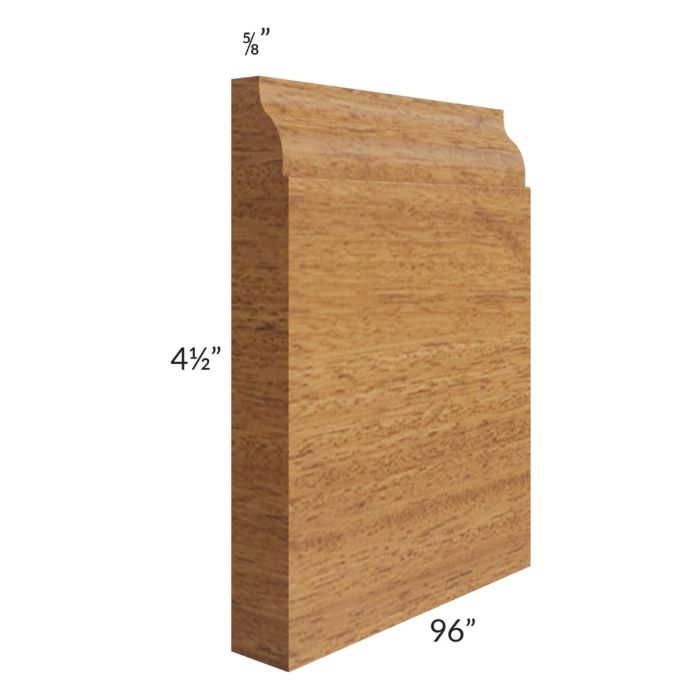 Artisan Walnut Shaker 96" Base Board Molding