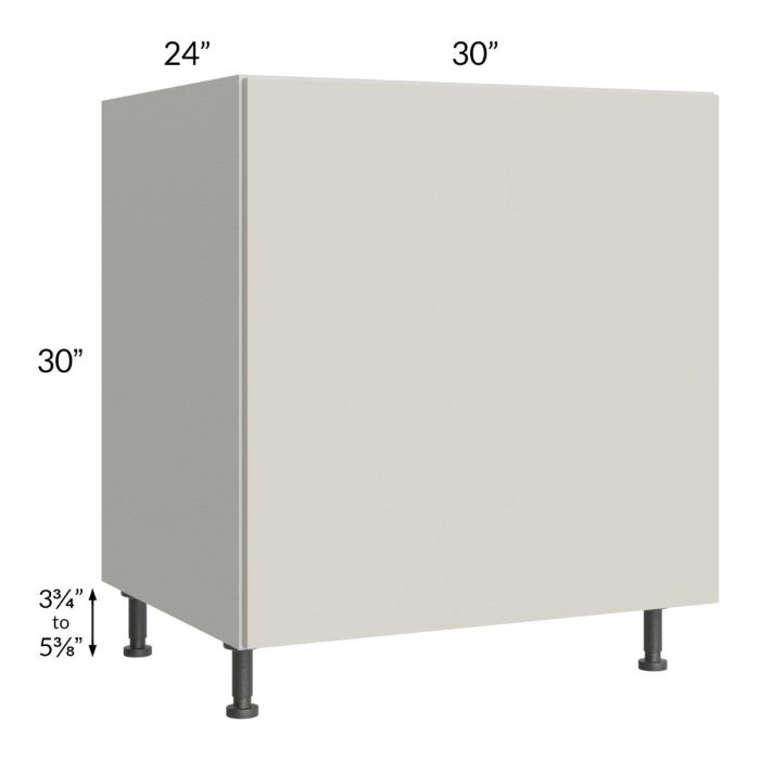 Milan Beige Matte 30" Base Oven Cabinet