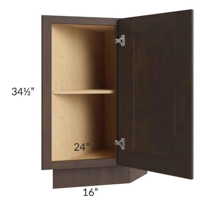 Tuscan Kona Brown Base Transitional Cabinet (Right)