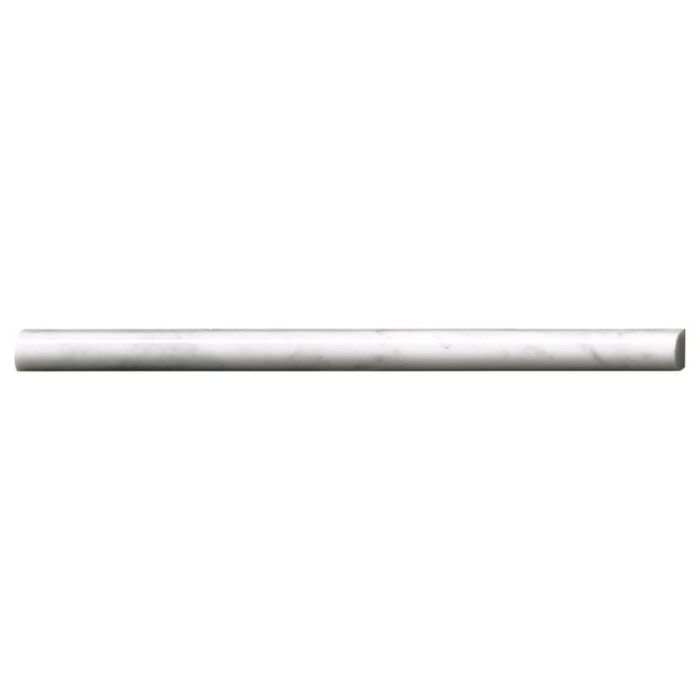 Carrara White Pencil Molding Marble