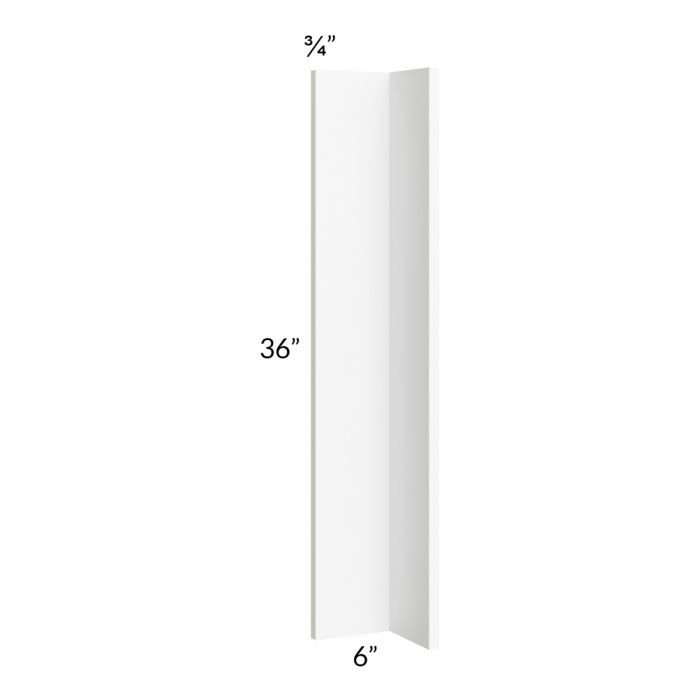Milan White Matte 6x6x36 Corner Filler