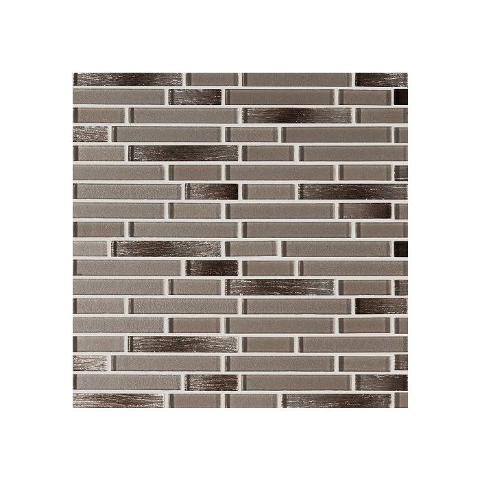 Champagne Blend Interlocking 6mm Mosaic Tile