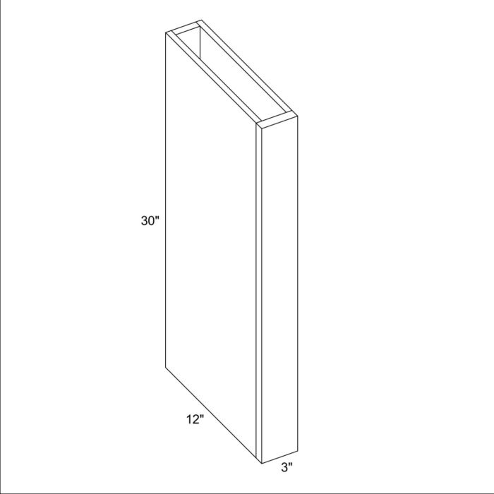 Vienna 3x30 Wall Column (12" depth)