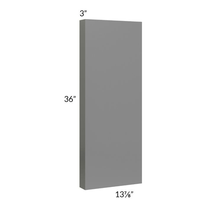 Milan Grey Gloss 36" Wall Column