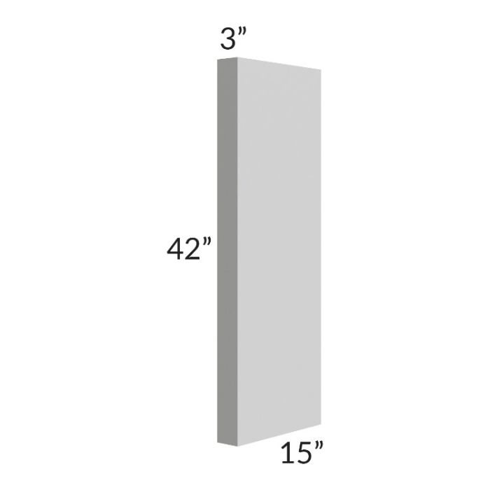 Tuscan Painted Grey 3x42 Wall Column
