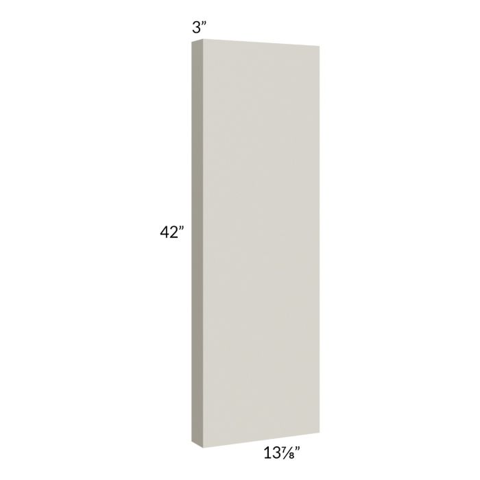 Milan Beige Matte 42" Wall Column