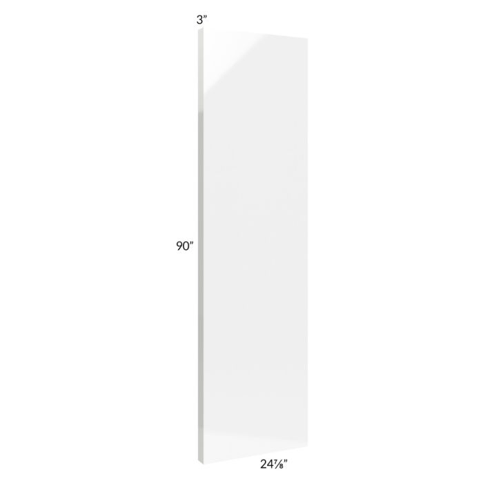 Milan White Gloss 90" Wall Column